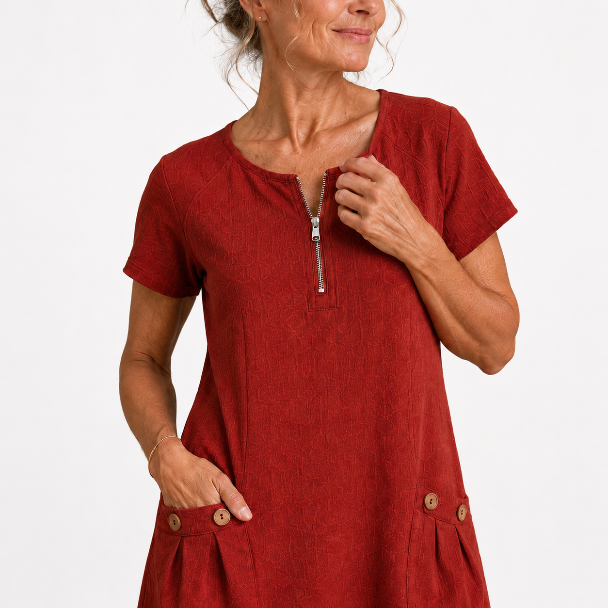 Esme Cotton Linen Dress | Women's Cotton Linen Dress | Breathable Casual Summer Dress UK