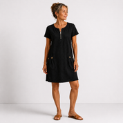 Esme Cotton Linen Dress | Women's Cotton Linen Dress | Breathable Casual Summer Dress UK