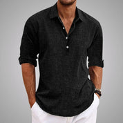 Gideon Shirt | Men's Oxford Button-Down Shirt | Smart Casual Formal Top UK