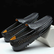 Hutton Genuine Leather Loafers | Men's Genuine Leather Loafers | Slip-On Smart Casual Shoes UK