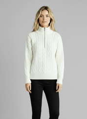 Amy Sweater with Zipper | Men's Premium Jumper | Warm Casual Knitwear UK
