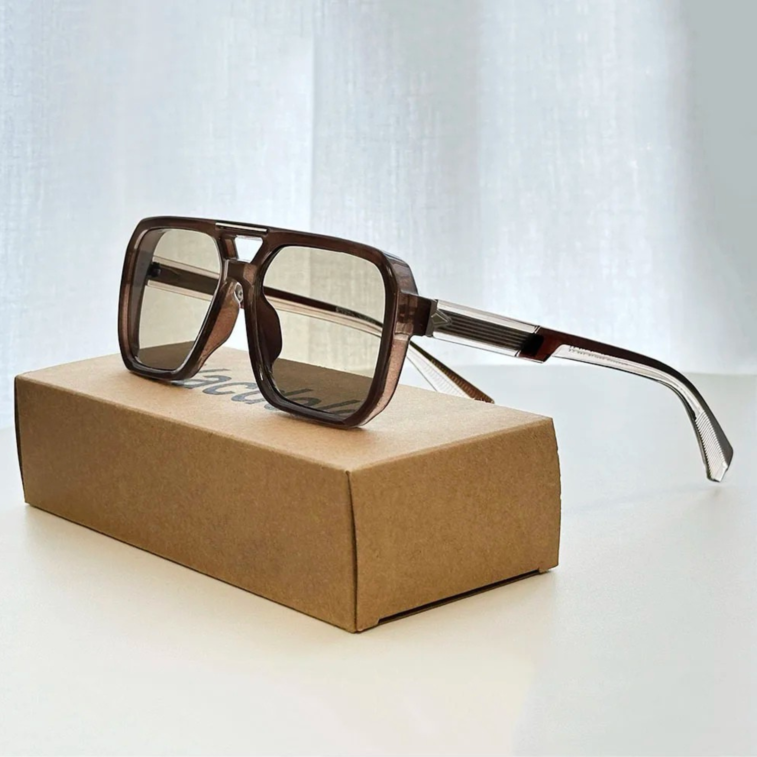 Thatcher Aviator Sunglasses | Retro Aviator Sunglasses | UV400 Polarised Shades UK