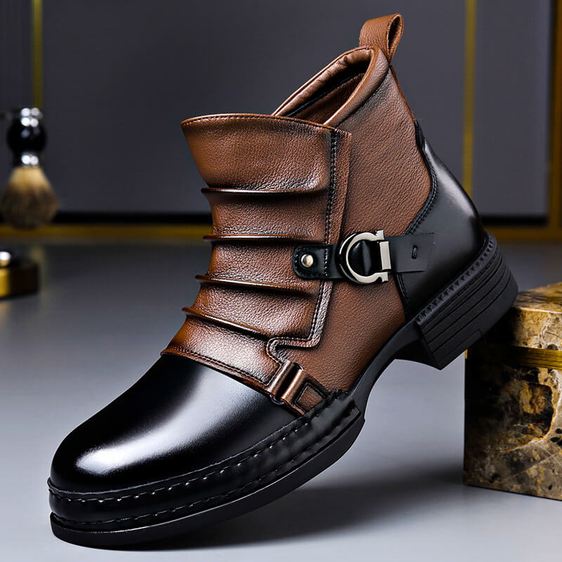 Lawson Leather Boots | Women's Leather Heels | Pointed Toe Stiletto Court Shoes UK