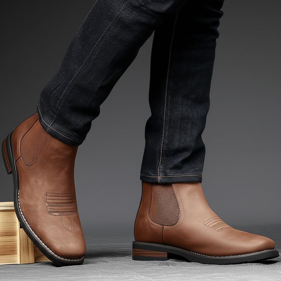 Winston Boot | Men's Chelsea Boots | Classic Leather Ankle Boots UK