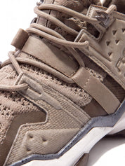 Geometric Training Shoes with Angular Support Cage | Trainers | Unisex Khaki