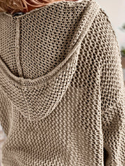 Lana Knit Hooded Sweater | Men's Premium Jumper | Warm Casual Knitwear UK