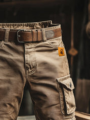 Adam | Men's Cargo Trousers | Multi-Pocket Utility Bottoms UK