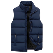 Men's Moritz Quilted Gilet Vest Sleeveless Bodywarmer | Lightweight Padded Autumn Winter Layering Black Blue Red