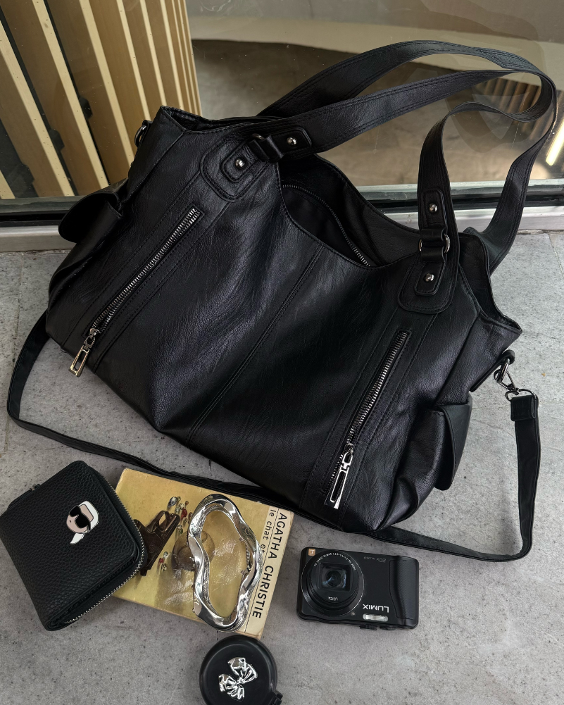 Margot Shoulder Bag | Women's Leather Shoulder Bag | Black Windsor Tan Coffee Burgundy