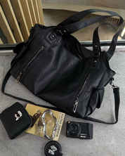 Margot Shoulder Bag | Women's Leather Shoulder Bag | Black Windsor Tan Coffee Burgundy
