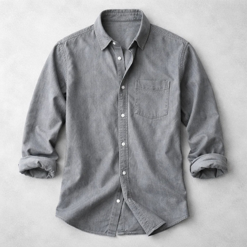 Owen Oxford Shirt | Men's Cotton Oxford Shirt | Smart Casual Button-Down UK
