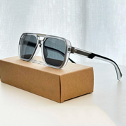 Thatcher Aviator Sunglasses | Retro Aviator Sunglasses | UV400 Polarised Shades UK