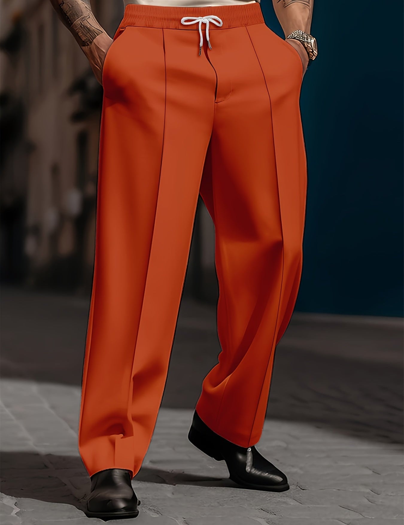 Branford Relaxed Casual Trousers | Women's High-Waisted Relaxed Trousers | Wide Leg Casual Bottoms UK