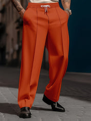 Branford Relaxed Casual Trousers | Women's High-Waisted Relaxed Trousers | Wide Leg Casual Bottoms UK