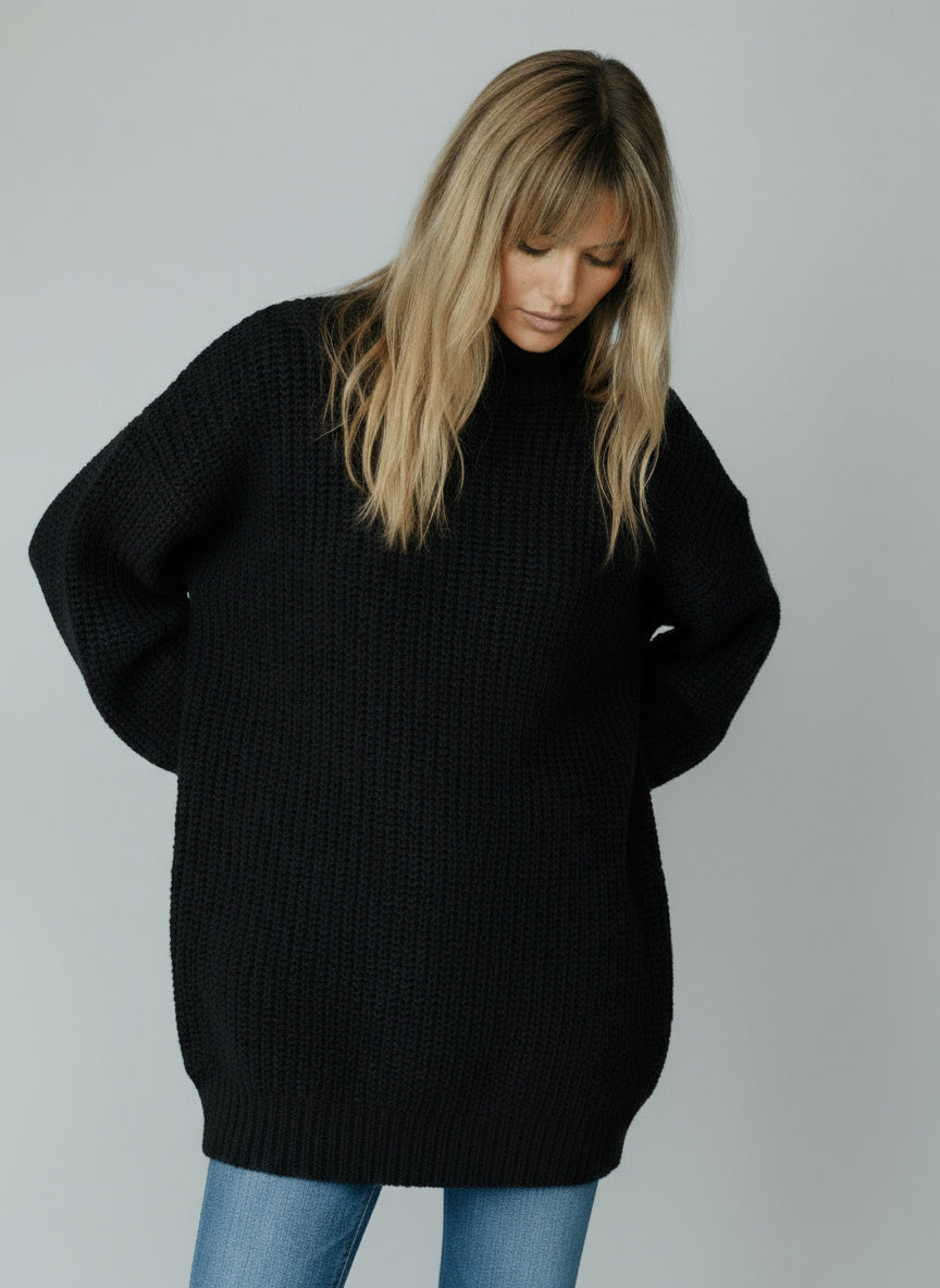 Amara Cashmere Sweater | Women's Cashmere Knitwear | Luxury Soft Warm Jumper UK