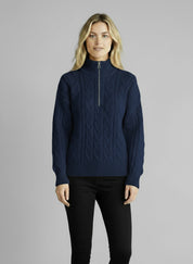 Amy Sweater with Zipper | Men's Premium Jumper | Warm Casual Knitwear UK