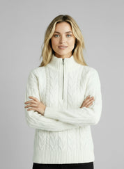 Amy Sweater with Zipper | Men's Premium Jumper | Warm Casual Knitwear UK