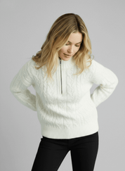 Amy Sweater with Zipper | Men's Premium Jumper | Warm Casual Knitwear UK