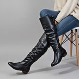 Anoura Leather Boots | Women's Leather Heels | Pointed Toe Stiletto Court Shoes UK