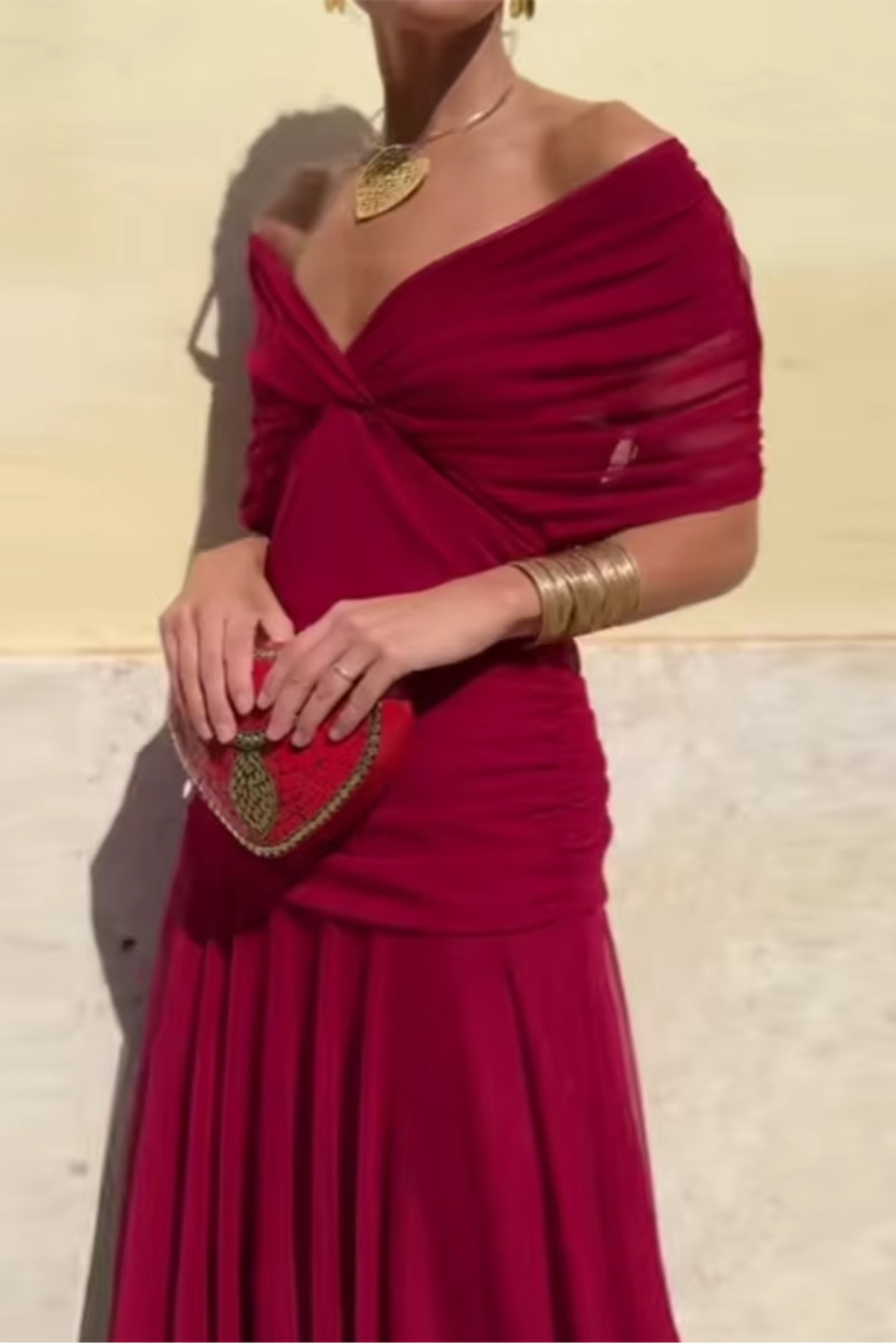 Fenwick Draped Evening Dress | Women's Elegant Evening Dress | Formal Occasion Dress UK