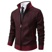 Montem Zip-Up Sweater | Men's Quarter-Zip Knit Jumper | Smart Casual Knitwear UK