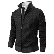 Montem Zip-Up Sweater | Men's Quarter-Zip Knit Jumper | Smart Casual Knitwear UK