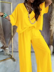 Nina Effortless Lounge Set | Women's Matching Lounge Set | Two-Piece Cosy Casual Set UK