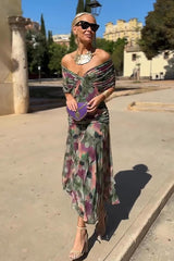 Fenwick Draped Evening Dress | Women's Elegant Evening Dress | Formal Occasion Dress UK