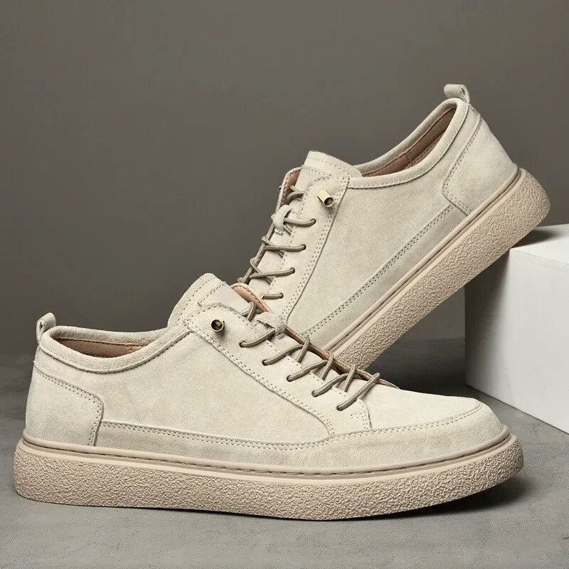 Sebastien Suede Trainers | Men's Suede Premium Trainers | Smart Casual Fashion Shoes UK
