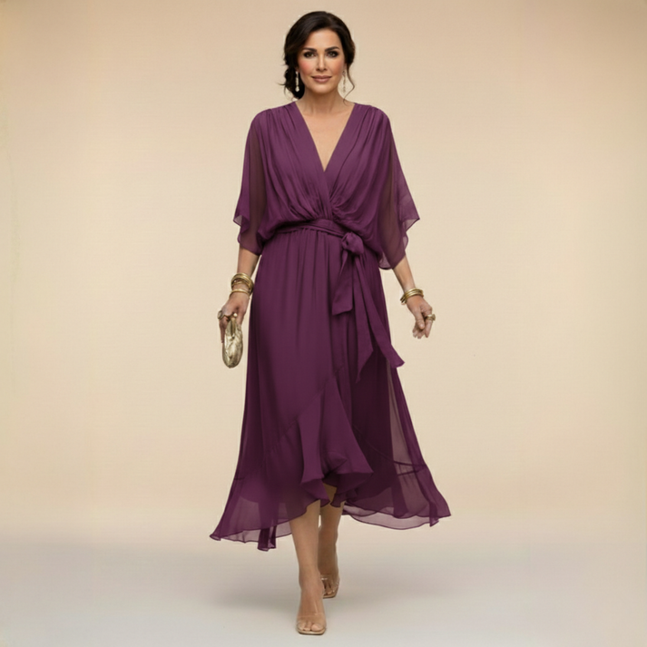 Maeve Flow Maxi Dress | Women's Elegant Maxi Dress | Summer Holiday Long Dress UK
