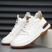 Alberti Leather Trainers | Men's Genuine Leather Trainers | Smart Casual Fashion Shoes UK