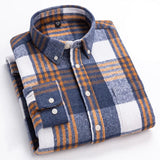 Fletcher Brushed Flannel Shirt | Men's Plaid Flannel Shirt | Smart Casual Checked Shirt UK
