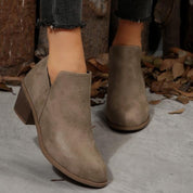 Roselyn Heeled Ankle Boots | Women's High Heels | Elegant Party Court Shoes UK
