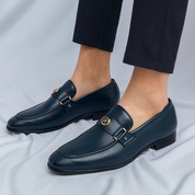 Everton Leather Loafers | Men's Genuine Leather Loafers | Slip-On Smart Casual Shoes UK