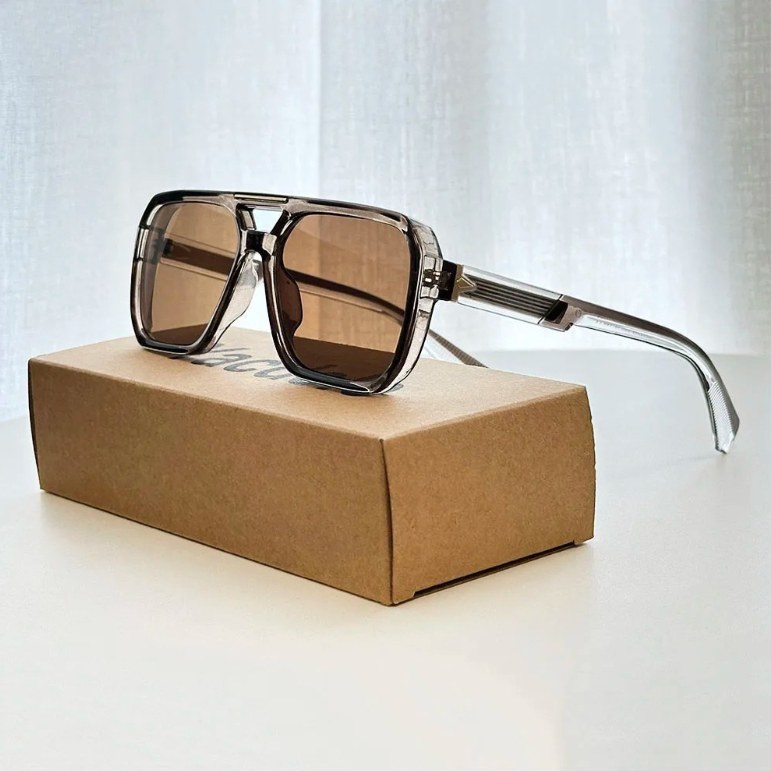 Thatcher Aviator Sunglasses | Retro Aviator Sunglasses | UV400 Polarised Shades UK