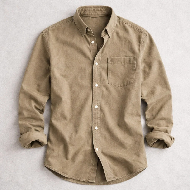 Owen Oxford Shirt | Men's Cotton Oxford Shirt | Smart Casual Button-Down UK