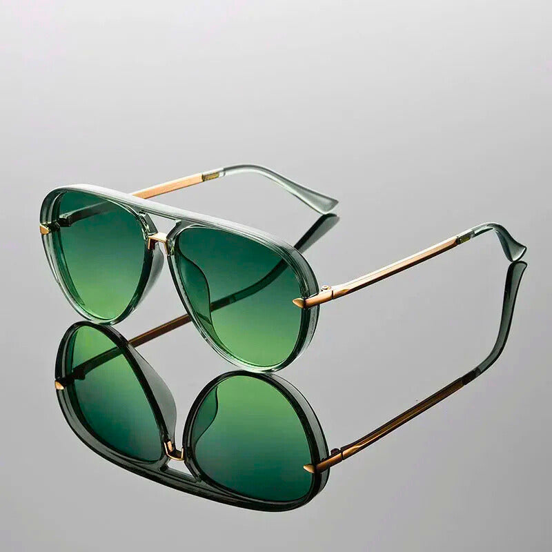 Archer Aviator Sunglasses | Retro Aviator Sunglasses | UV400 Polarised Shades UK