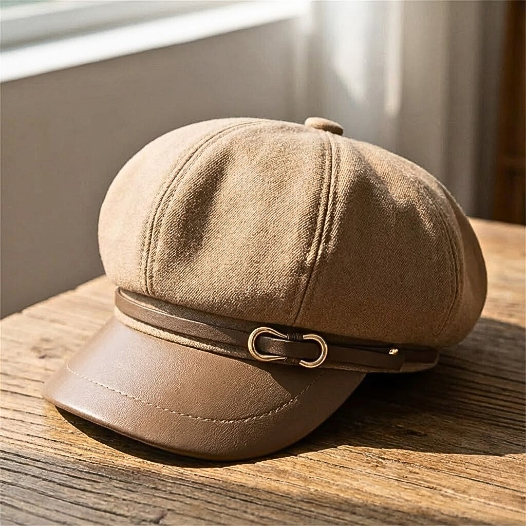 Aveline Barker Hat | Women's Baker Boy Hat | Classic Newsboy Cap UK