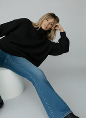 Amara Cashmere Sweater | Women's Cashmere Knitwear | Luxury Soft Warm Jumper UK