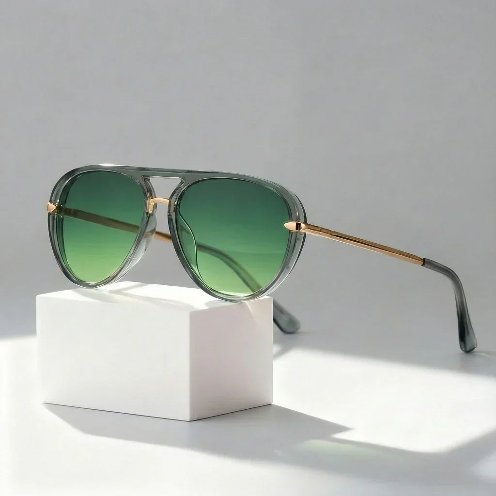 Archer Aviator Sunglasses | Retro Aviator Sunglasses | UV400 Polarised Shades UK