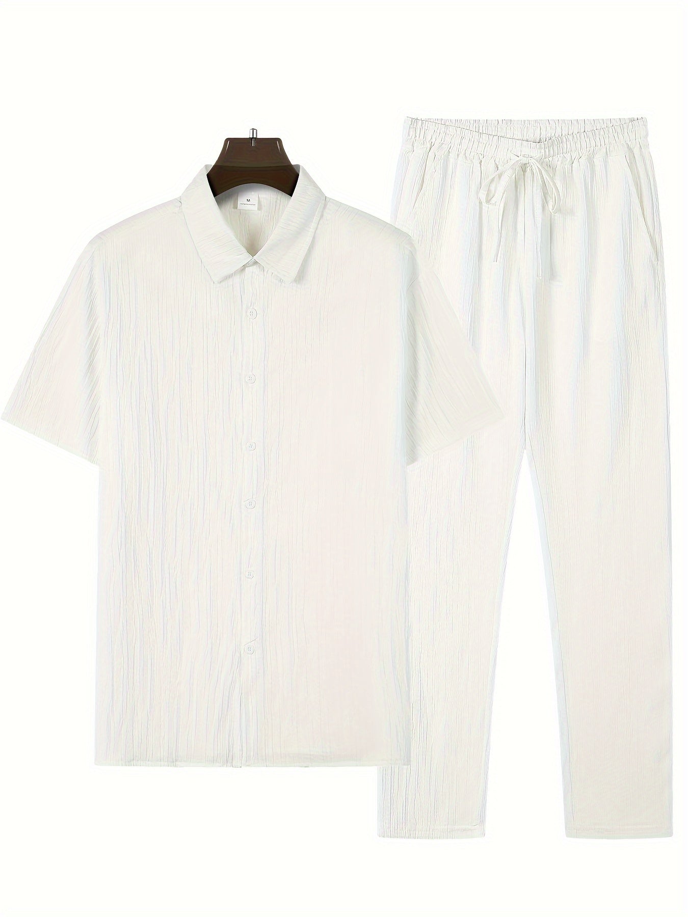 Elias Striped Two-Piece Summer Set | Men's Striped Two-Piece Summer Set | Casual Holiday Co-ord UK