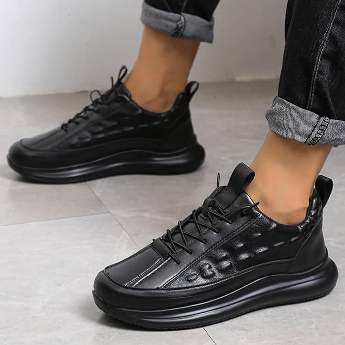 Sutton Cushion Shoes | Men's Comfort Memory Foam Trainers | Cushioned Everyday Shoes UK