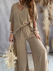 Nina Effortless Lounge Set | Women's Matching Lounge Set | Two-Piece Cosy Casual Set UK