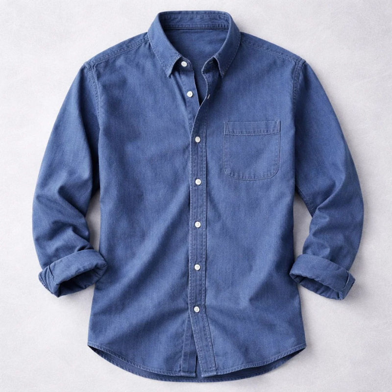 Owen Oxford Shirt | Men's Cotton Oxford Shirt | Smart Casual Button-Down UK