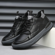 Alberti Leather Trainers | Men's Genuine Leather Trainers | Smart Casual Fashion Shoes UK