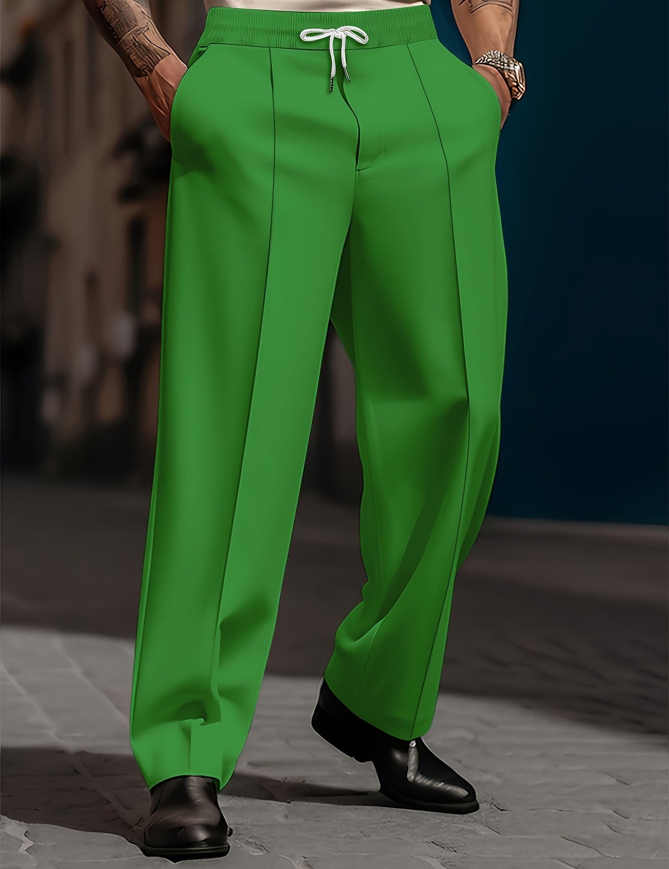 Branford Relaxed Casual Trousers | Women's High-Waisted Relaxed Trousers | Wide Leg Casual Bottoms UK