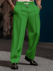 Branford Relaxed Casual Trousers | Women's High-Waisted Relaxed Trousers | Wide Leg Casual Bottoms UK