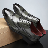 Rhodes Vintage Wingtip Brogues | Men's Leather Brogues | Classic Wingtip Oxford Smart Shoes UK