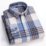 Fletcher Brushed Flannel Shirt | Men's Plaid Flannel Shirt | Smart Casual Checked Shirt UK