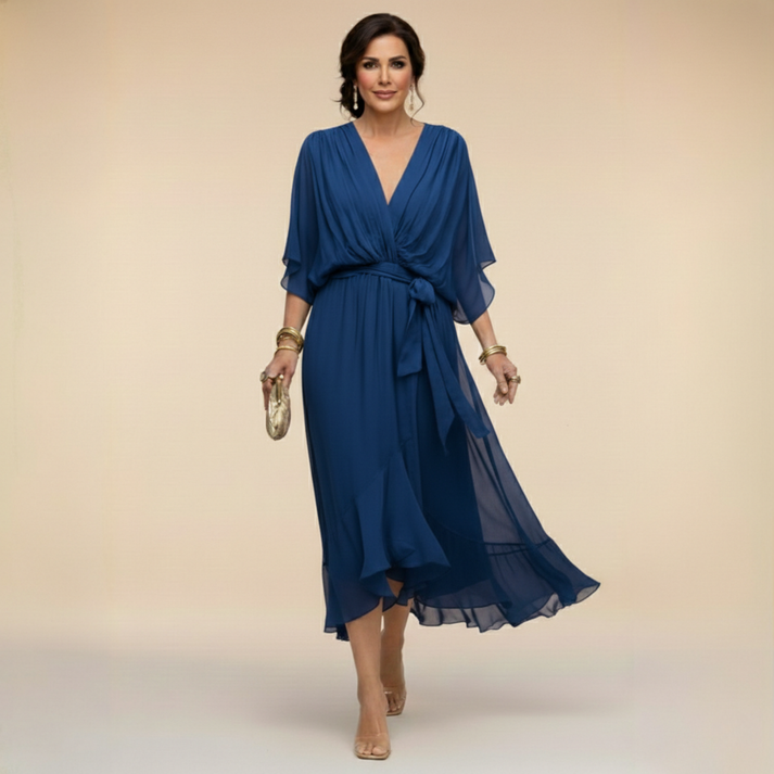 Maeve Flow Maxi Dress | Women's Elegant Maxi Dress | Summer Holiday Long Dress UK